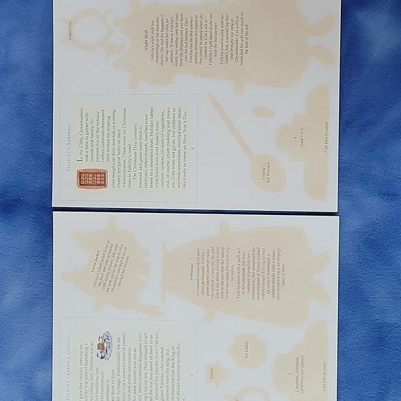 American Girl 👧 Felicity's Paper 📄 Doll - Vintage 1992 - Picture 8 of 16